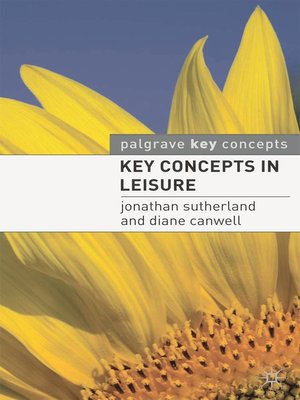 cover image of Key Concepts in Leisure
